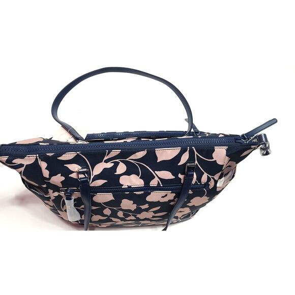 Kate Spade Jae Garden vine weekender tote bag and baby diaper bag matching set - Picture 14 of 16